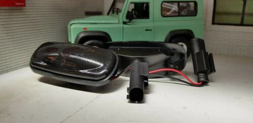 Land Rover Defender Discovery Freelander TD5 TDCI LED Dynamic Sweep Wing Repeater Indicators