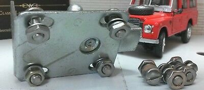 Land Rover Rear Seat Retaining Catch Series 2 2a 3 LWB & Stainless Screws 336288