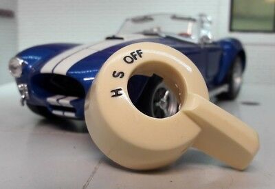 Lucas Type Sidelight Headlight Ignition Switch Knob Cream Ivory PRS3 Classic Car