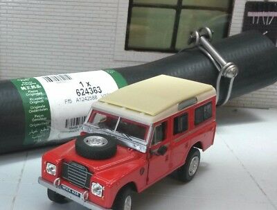 Gen Land Rover Serie 2a 3 2.6 Benzinkühler-Oberschlauch 624363 Edelstahlklemmen