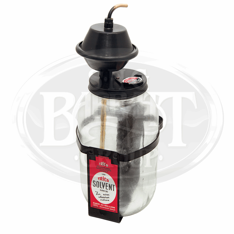 Trico Vacuum Pump Windscreen Washer Glass Bottle & Mount