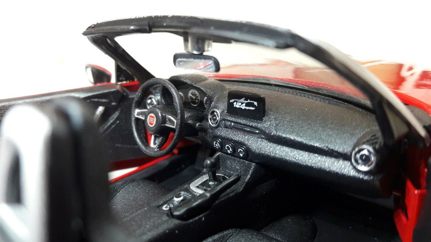 Fiat 2016 124 Spider Convertible 21083 Bburago 1:24