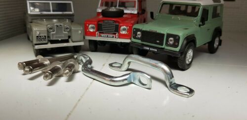 Land Rover Series 2 2a 3 Canvas Rope Zinc Plate Staples RRC3966 Aluminium Rivets