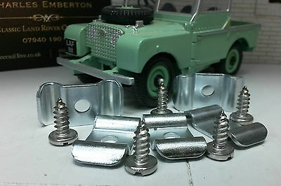 Brake Pipe Line Chassis Saddle Clamp Clip 538768 x5 Land Rover Series 1 2 2a 3