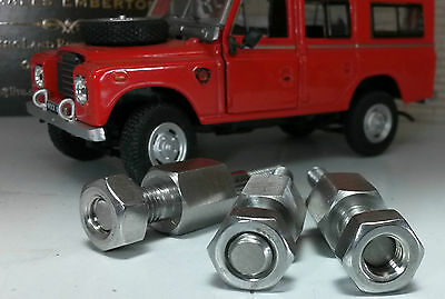 Land Rover Series 1 86 88 107 2 2a Smiths Round Heater Mounting Spacers Bolts x3