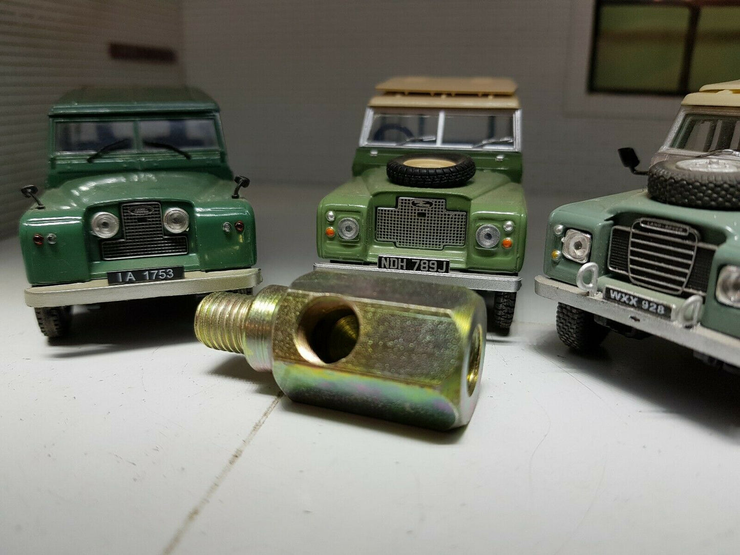 Smiths Oil Pressure Gauge Hose Pipe Adapter T Piece