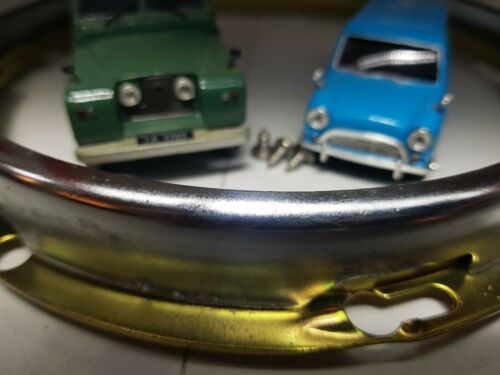Chrome Reproduction HeadLight Headlamp Retaining Rings 261791 x2