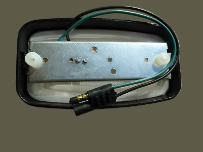 Interior Roof Lamp Glass Chrome Trim Light & LED Bulb