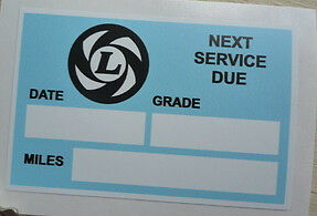 Land Rover Series 2a 3 British Leyland Service Windscreen Bulkhead Sticker Decal