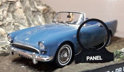 Sunbeam Alpine Tiger Daimler Dart Dash Panel Lights Switch Tab Label OEM Type