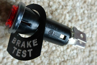 Warp Drive Dash Comedy Instrument LED Warning Light & Tag