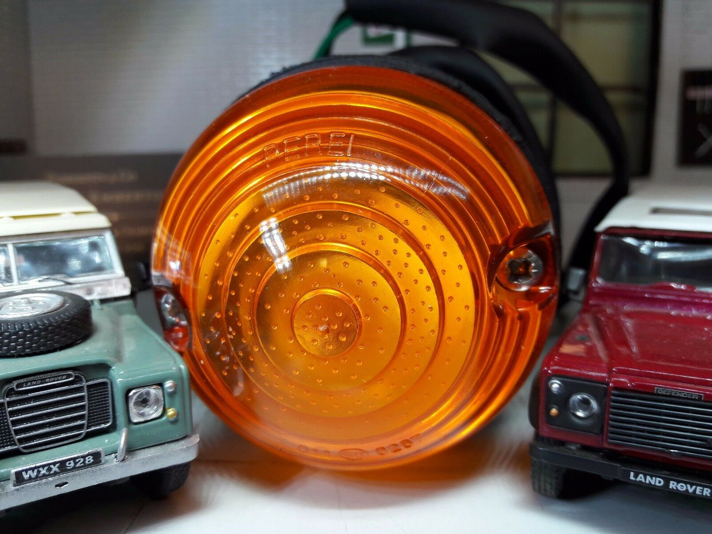 Land Rover Defender Series 3 Amber Indicator Light Lamp Genuine OEM LEP Perei x2