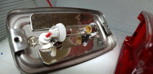 Wipac/Lucas Repro Feu antibrouillard arrière en acier inoxydable Land Rover Série 2 2a 3