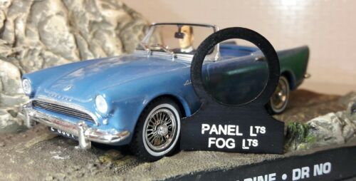 Sunbeam Alpine Tiger Daimler Dart Tableau de bord et interrupteur de phares antibrouillard de type moderne