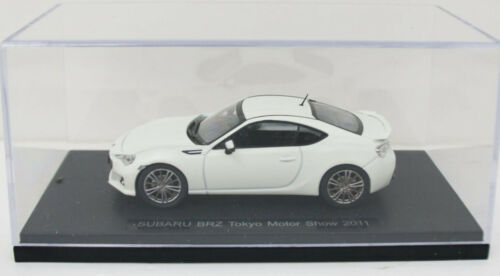 Subaru BRZ 2011 Weißer Toyota GT86 Ebbro 1:43