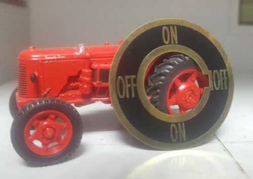 David Brown Cropmaster Tractor Brass 31652 Dash Magneto Ignition Switch Plate