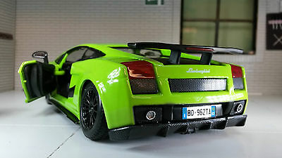 Lamborghini Gallardo Superleggera Green Bburago 1:24