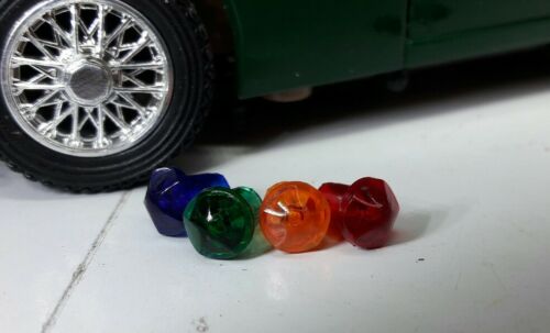 Triumph TR5 TR6 Jaeger Smiths Instrument Gauge Speedo Warning Jewel Set