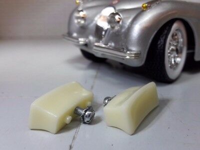 Jaguar XK 120 140 150 XK120 XK140 XK150 Runde Smiths Heizungstürgriffe Knöpfe