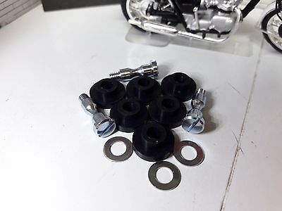 BSA Triumph Smiths SSM Magnetic Speedometer RSM Tachometer Gauge Screws Grommets