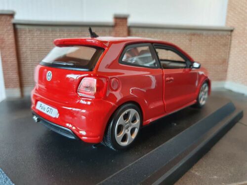 Volkswagen Polo GTI Mark 5 V Red Mk5 Volkswagen 21059 Bburago 1:24