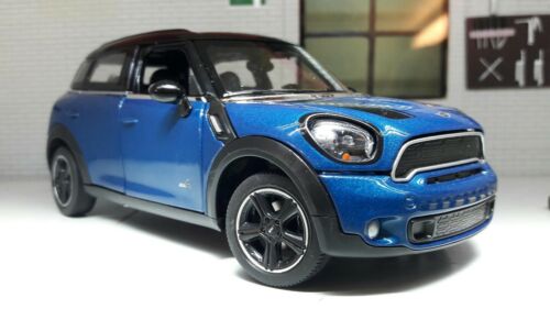 BMW Mini Countryman Cooper R60 2010 1.6 Bleu Rastar 1:24