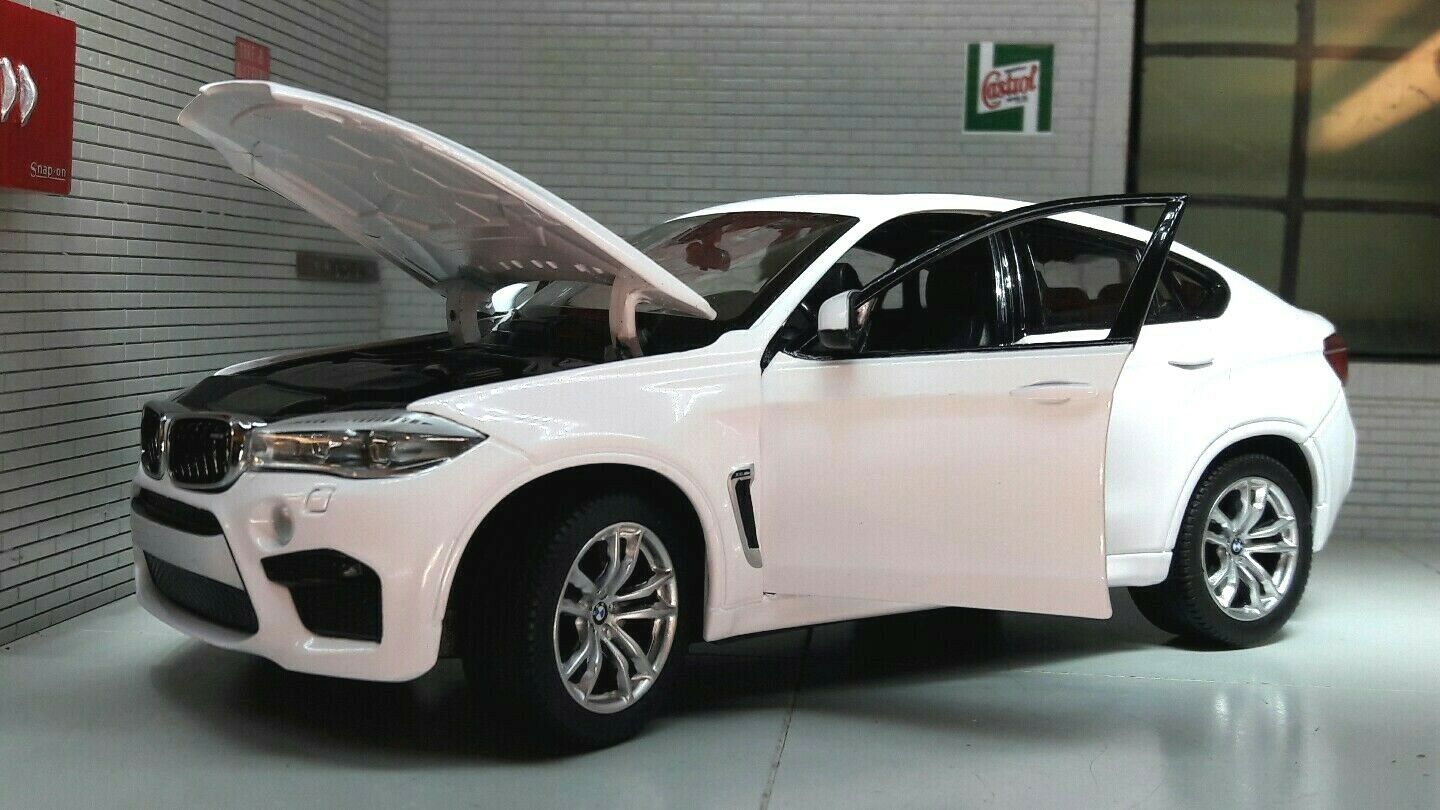 BMW X6 X6M 4x4 White 2018 4.4 V8 F16 Rastar 1:24
