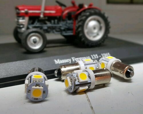 Massey Ferguson 135 165 Instrument Gauge LED Bulb Set 12v Warm White MF 175 178