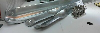 Land Rover Serie 2 2a 3 Karosseriestrebenhalterungen, verzinkt, LWB