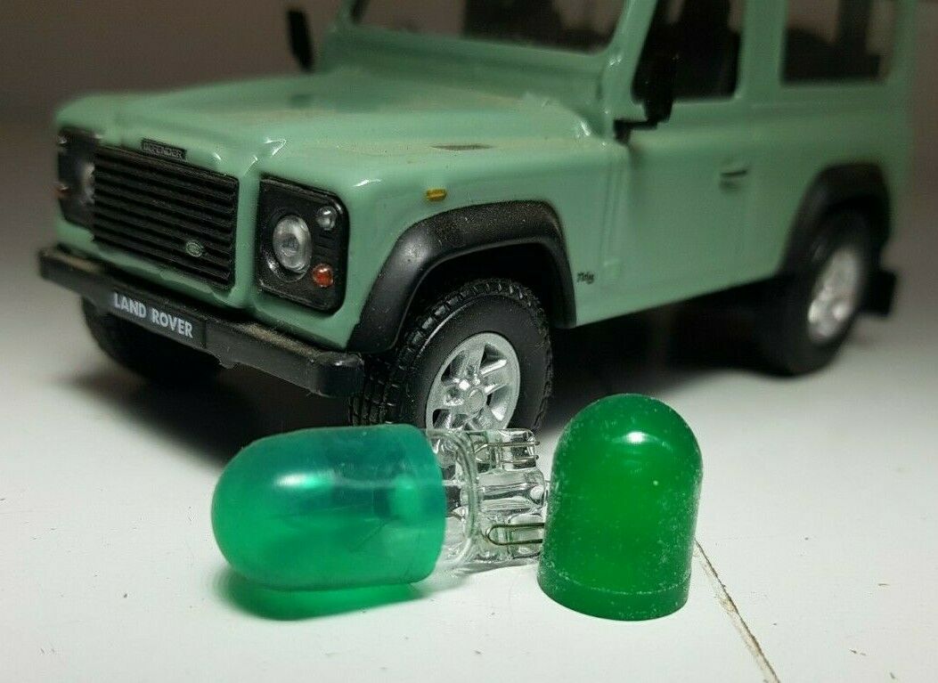 T10 Bulb Green Cover Filters x2