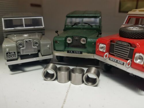 Spacers for Exhaust Rubber Mounting Land Series 1 86 88 107 244009 x4