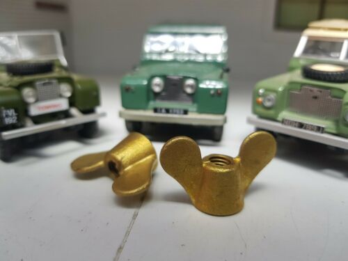 Land Rover Series 1 2 3 86 88 107 Battery Clamp Wing Nuts x2 250431