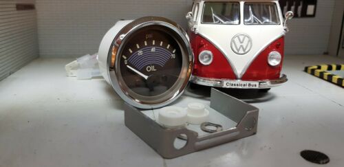 VDO Smiths Oil Pressure Gauge VW T2 Split 1967 12v Dash Panel Gauge & LED bulb