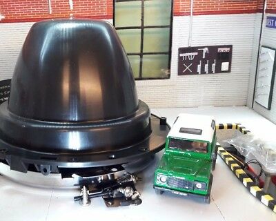 Complete HeadLight Headlamp Bulb & Plastic Bucket 235663 Land Rover Series 2a 3