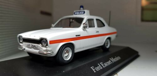 1:43 Scale Model Ford Escort Mexico British Police Sussex Classic Atlas JA10