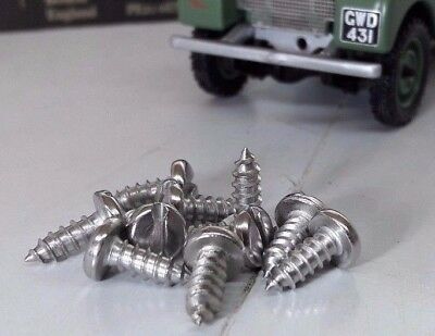 Land Rover Series 2 2a 3 90 110 Stainless Screws GHF423 AB608041L MRC3056