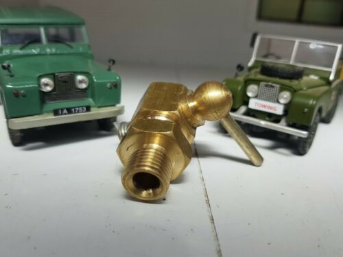 Radiator Engine Block Drain Tap Brass 243237 1/4" BSP Land Rover Series 1, 2 2a