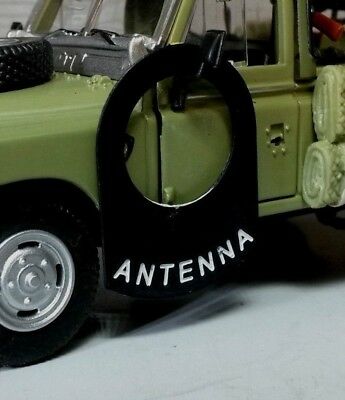 Land Rover Series 1 2 2a 2b 3 Metal Switch Tag "Antenna"