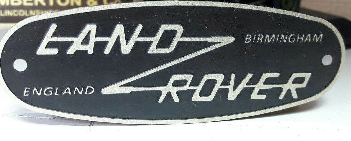 Toylander Electric Child Car Series 1/2 Scale Etched Birmingham Tub Grille Badge