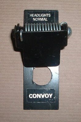 Land Rover Series Military FFR IR Lightweight Convoy Light Switch Decal 589196