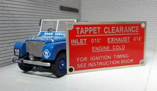 Land Rover Series 1 80 86 Rocker Cover Tappet Plate 213245