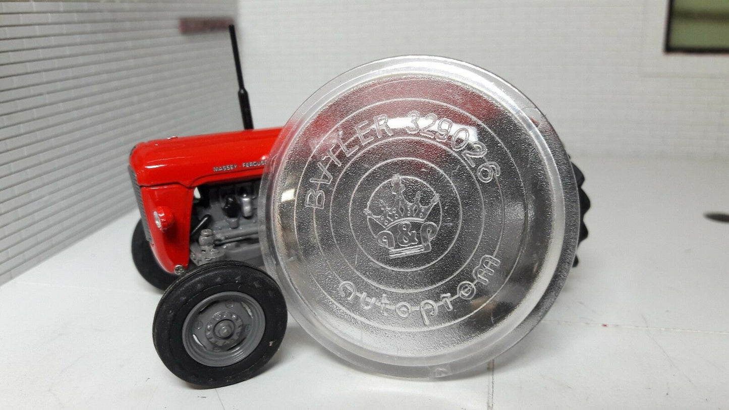 Butler Sidelamp Sidelight Light Lens Ferguson MF35 Fordson Major Dexta Tractor