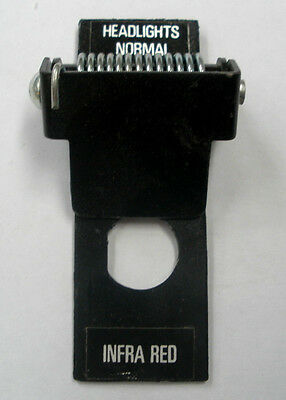 Land Rover Series 3 Military IR Lightweight NATO Headlight Switch Decal 589196