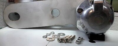 Land Rover Defender Alloy Tow Towing Socket Stainless Fixings Mount Hitch Plate