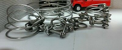 Land Rover Serie 2 Dieselmotor Kühlerschlauch Heizung OEM Kabelklemmensatz