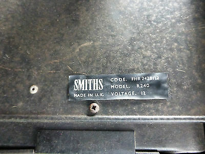 Land Rover Series 2 2a 88 109 LWB Smiths Rectangular Heater Label Decal Badge