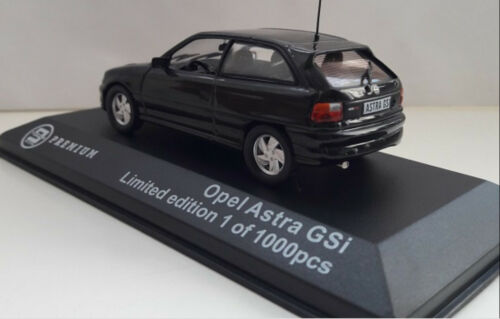 Opel Astra GSi 16v Mk3 Black Triple 9 1:43