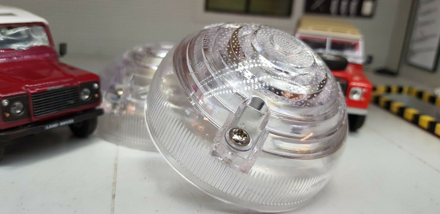 Land Rover Standlicht, Seitenlicht, Wipac-Typ, klare Linse, Defender-Serie, 3 x 2