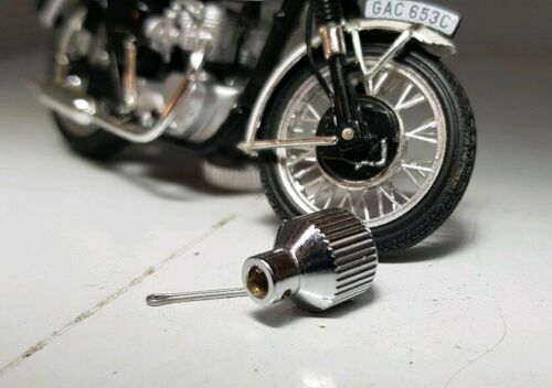 BSA Triumph Norton Smiths Chronometric Speedometer Gauge Trip Reset Knob Button