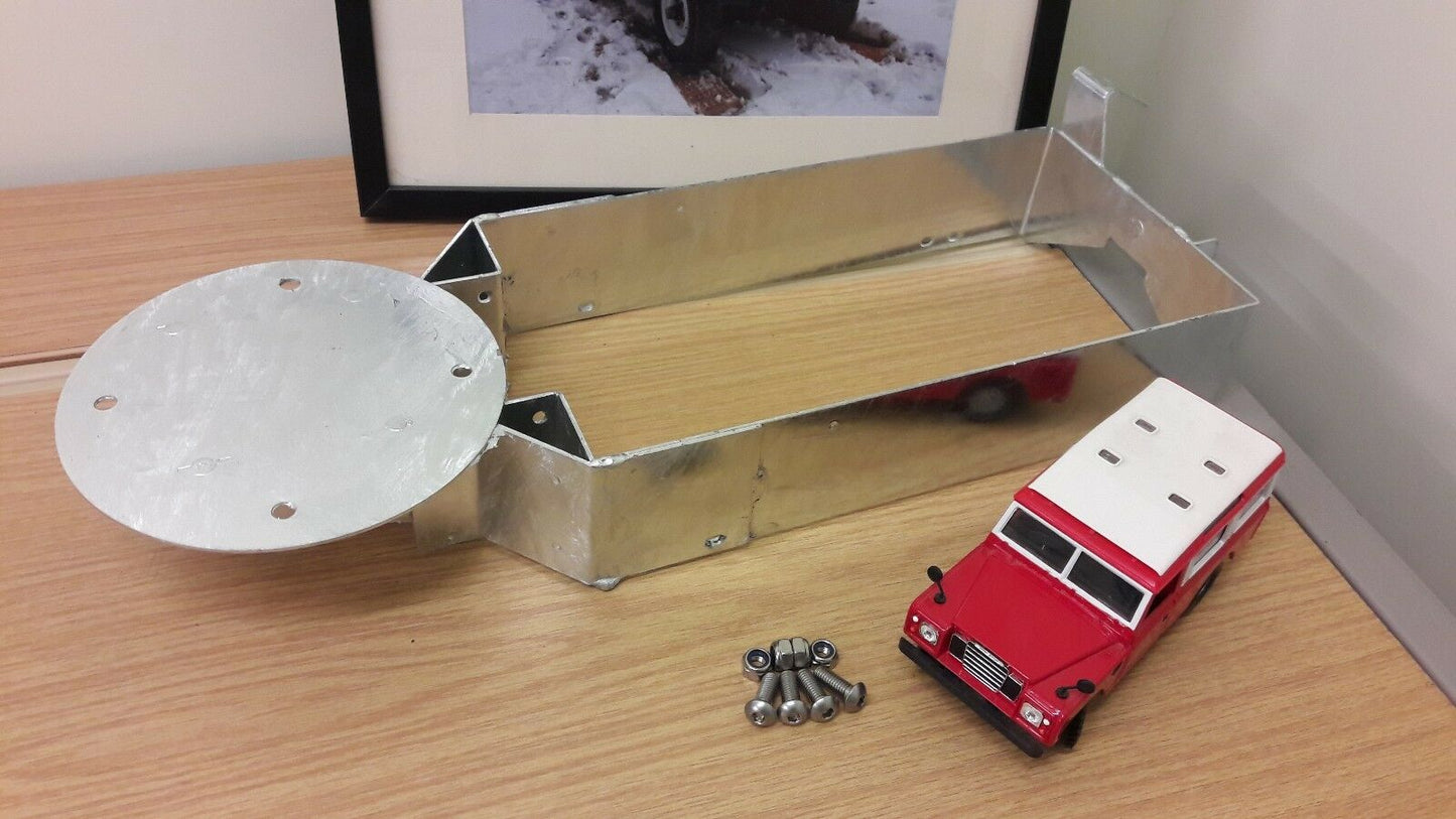 Plateau de boîtier de batterie galvanisé Land Rover série 2 2a 3 Diesel NRC3670 526756